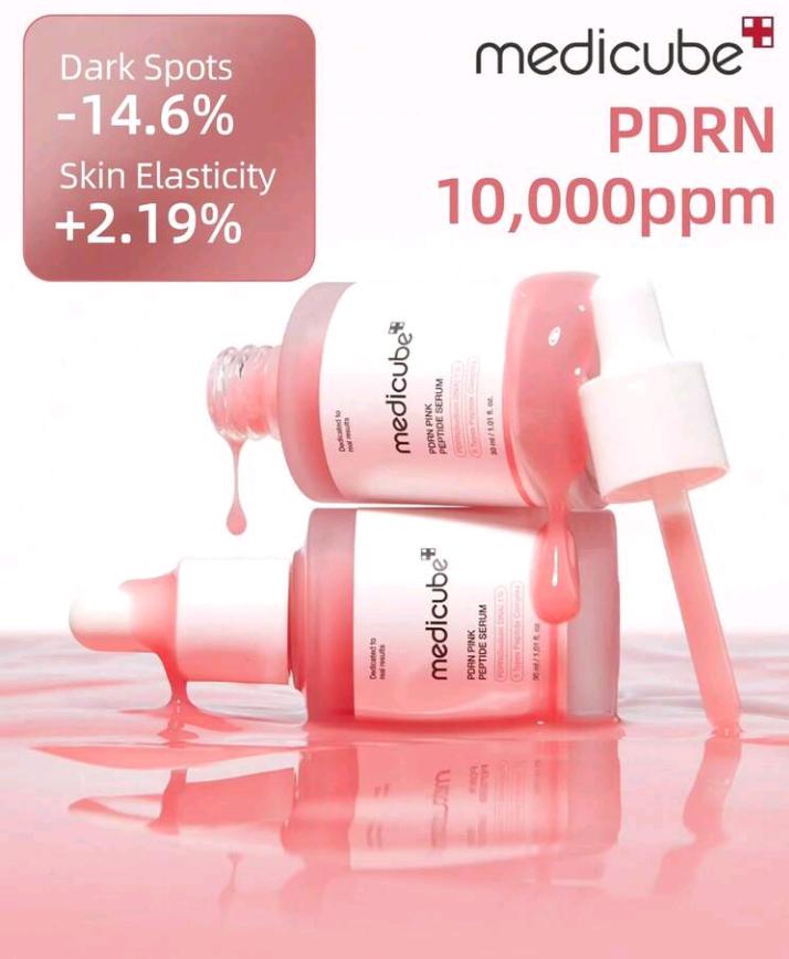 Medicube Salmon DNA Pink Peptide Essence — Korean Skincare