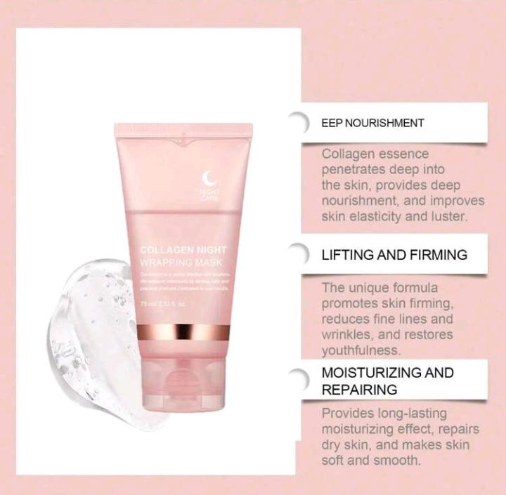 Collagen Overnight Sleeping Mask — Deep Hydration