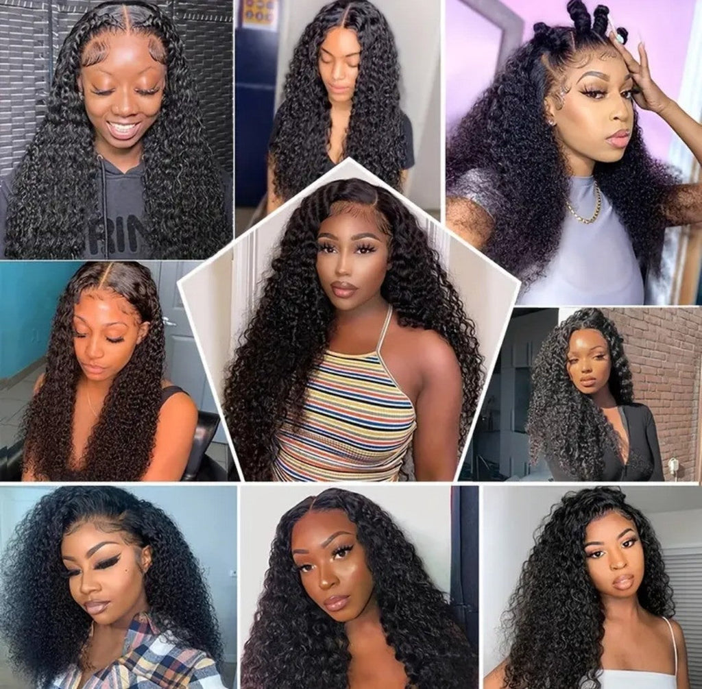 22" Water Wave Glueless Wig — 13x4 Lace Front