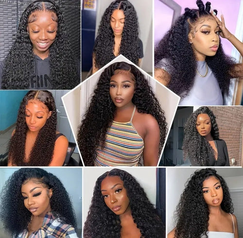22" Water Wave Glueless Wig — 13x4 Lace Front