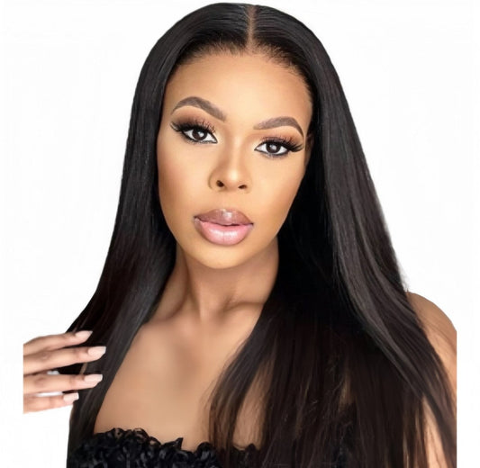 16" Full Frontal Lace Wig — 100% Human Hair