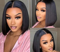 10" Straight Bob Wig — Glueless Lace Front