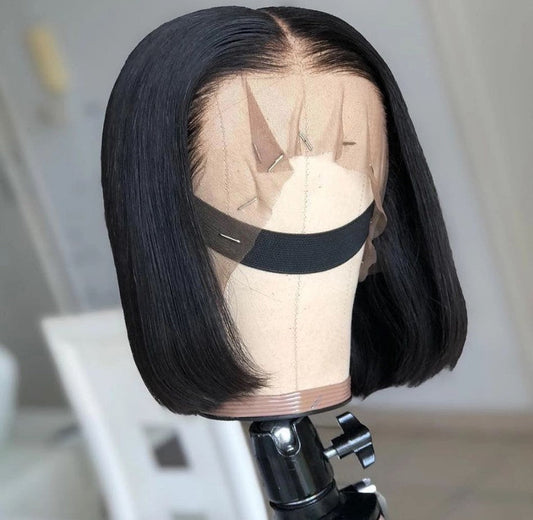 Short Bob Wig — 13x4 Full Frontal Lace | 180% Density