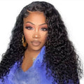 22" Water Wave Glueless Wig — 13x4 Lace Front